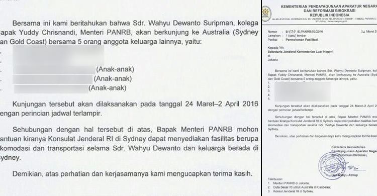 Dear Yang Mulia Menteri Yuddy Chrisnandi, Kok Asyik Ya Jadi Koleganya Bisa Jalan-jalan Dibiayain Negara?