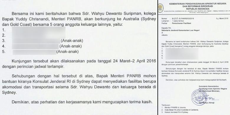 Dear Yang Mulia Menteri Yuddy Chrisnandi, Kok Asyik Ya Jadi Koleganya Bisa Jalan-jalan Dibiayain Negara?