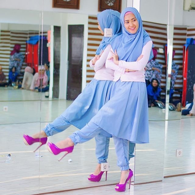 Hijab pastel