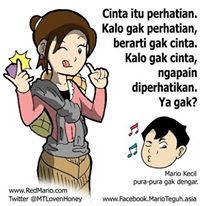 mario kecil pura-pura gak dengar