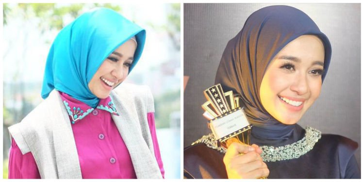 hijab satin lebih cantik @laudyacinthyabella