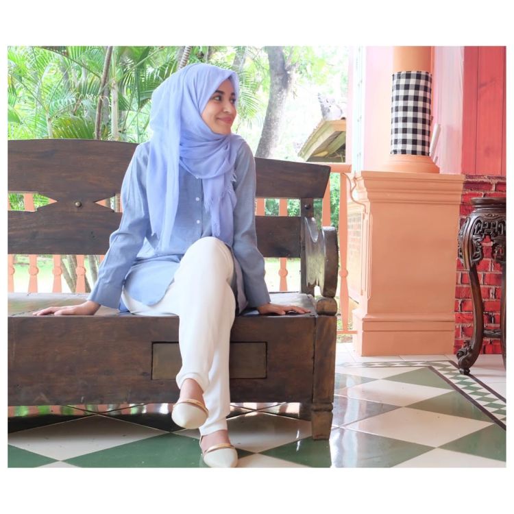 paling aman sih pakai denim @shireensungkar