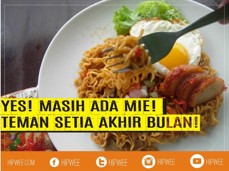 Masih ada mie!