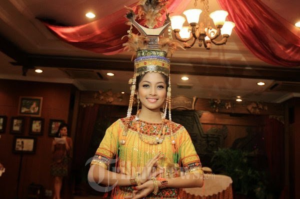 Andi Natassya di Miss Asia Pasific World 2012