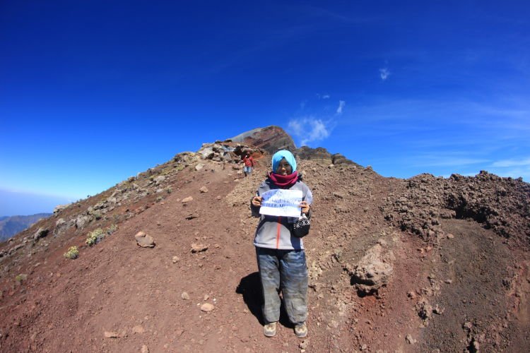 Ijinkan mendaki Rinjani