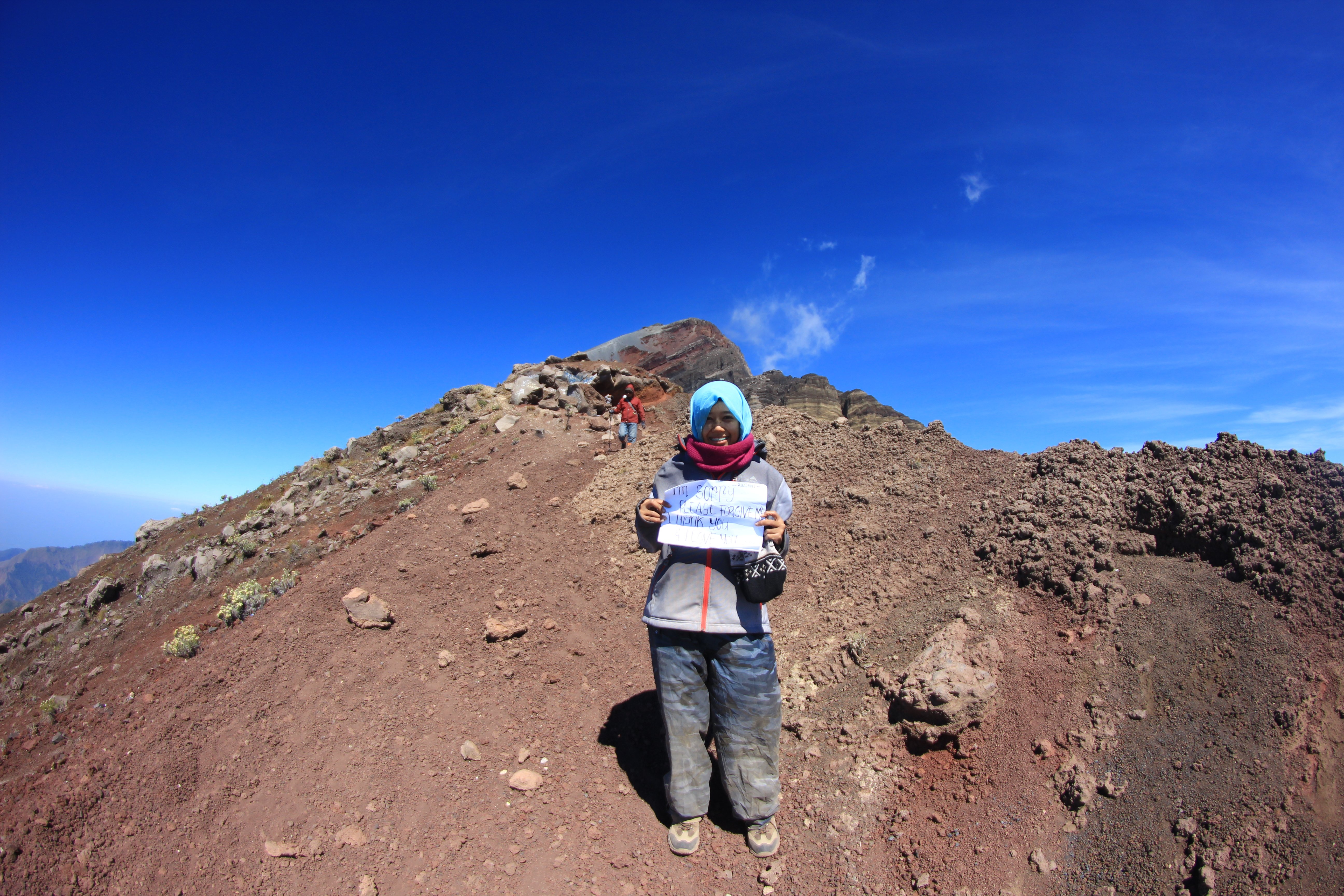 Teruntuk Papa dan Mama Tersayang, Ijinkan Ananda Mendaki Gunung Rinjani…