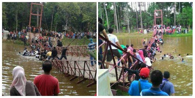 Jembatan [un tak sanggup menanggung beban kealayanmu