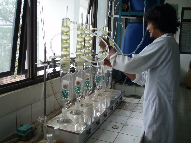 Laboratorium penuh kenangan penelitian