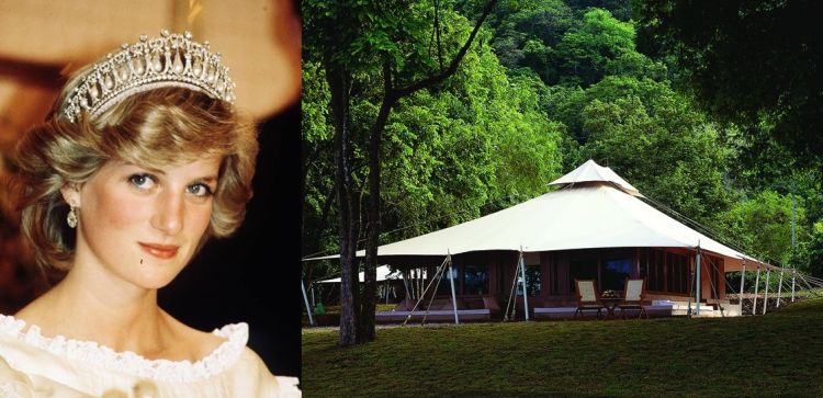 Di penginapan berbentuk tenda inilah Lady Diana pernah bermalam di Pulau Moyo.