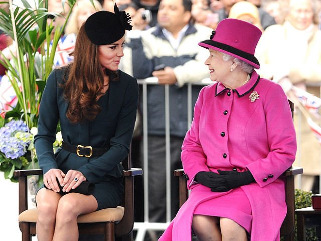 Kate Middleton & Queen Elizabeth