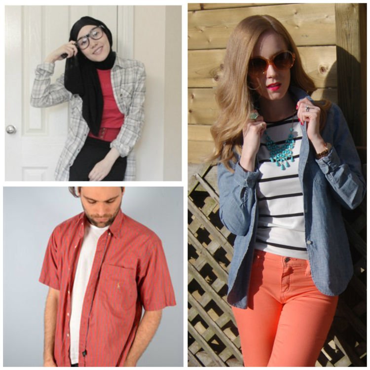 trendi dan casual dengan blouse