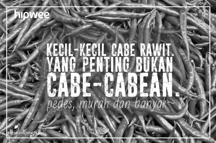 yang penting bukan cabe-cabean