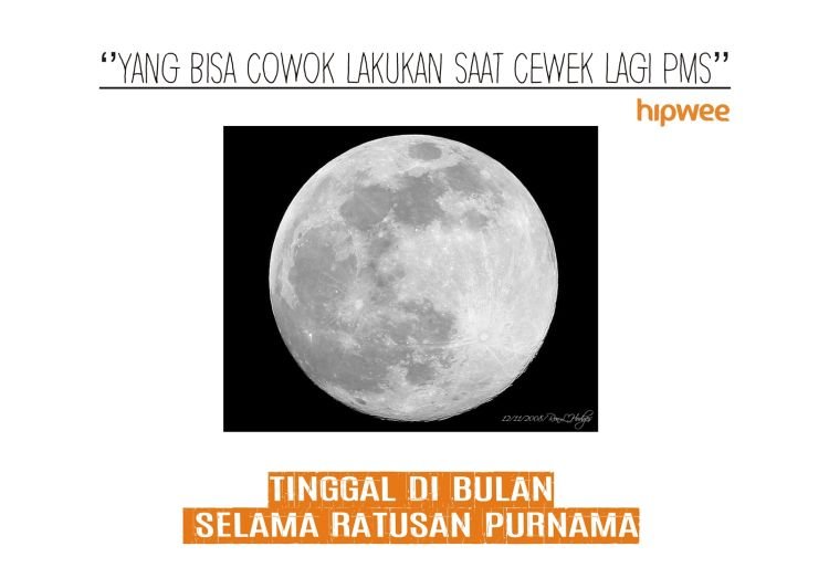 Tinggal di bulan