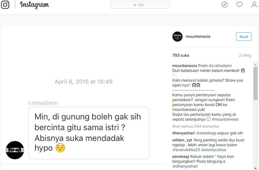 Tolong Dong Bantu Jawab. 15 Pertanyaan Pendakian Gunung yang Bikin Ngakak Tapi Penting Juga!