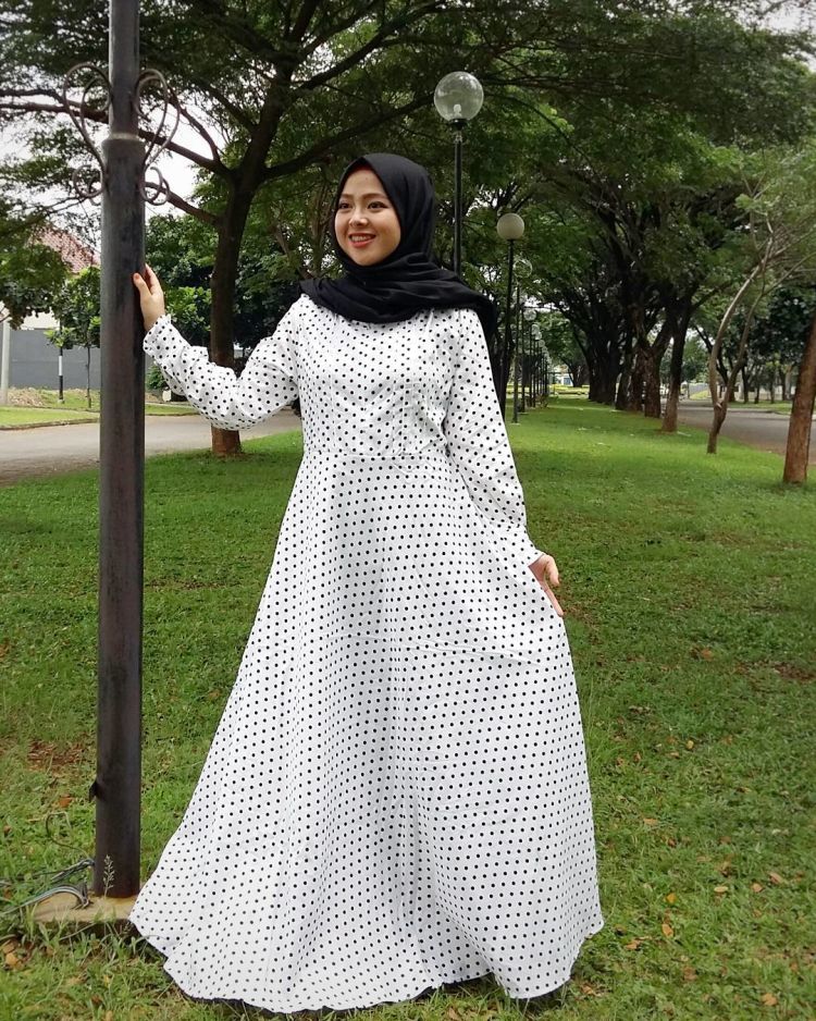 Polka dot lucunya kebangetan @aisyahandra