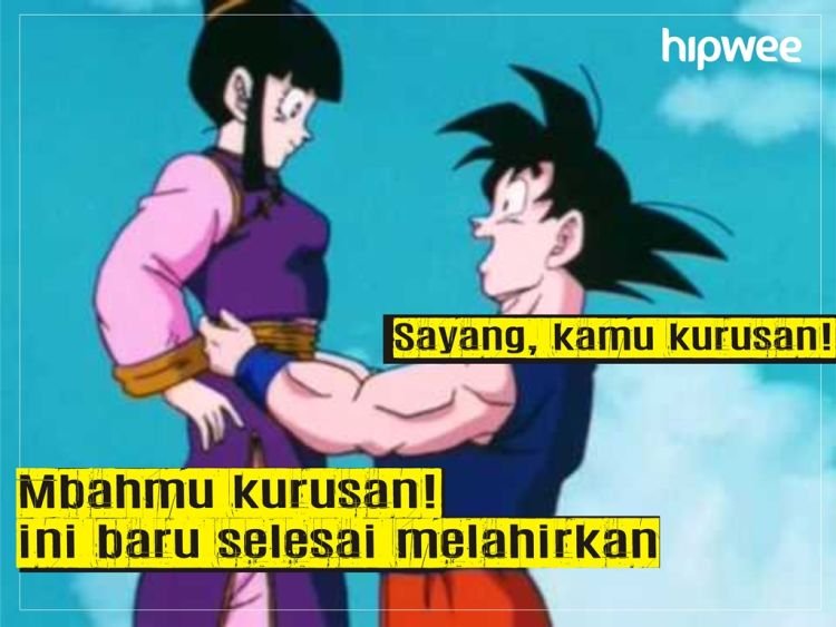 Kamu kurusan sayang