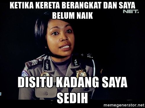 Kadang sedih