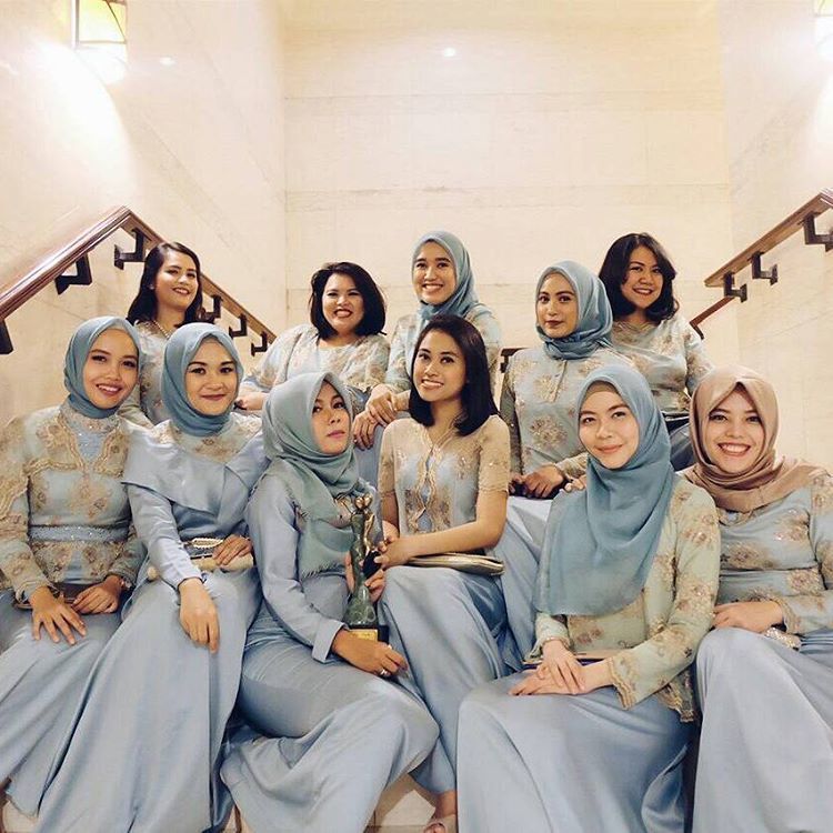 Bridesmaid yang rupawannya tak bisa diungkapkan @dkgiovny