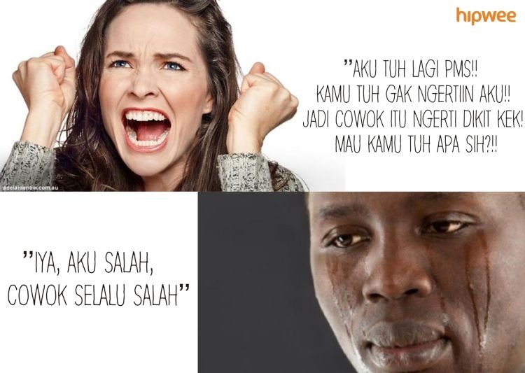 Iya, cowok selalu salah