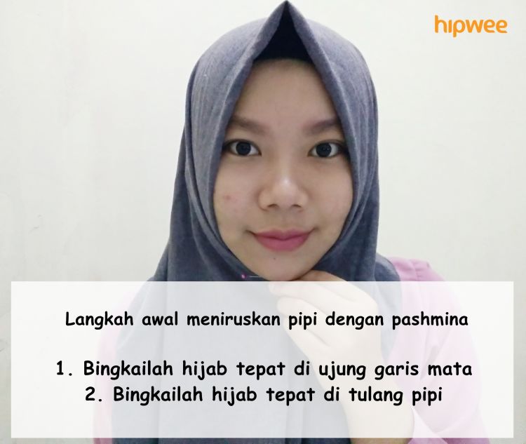 bingkai hijab yang sesuai