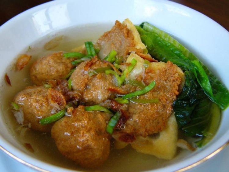 bakso goreng kuah~