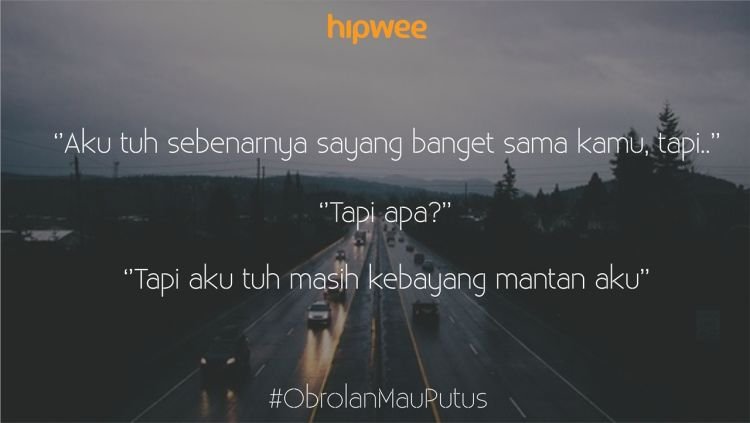 Aku masih kebayang mantan aku