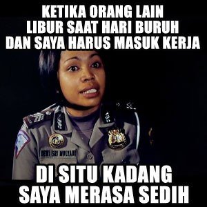 Disini saya merasa sedih