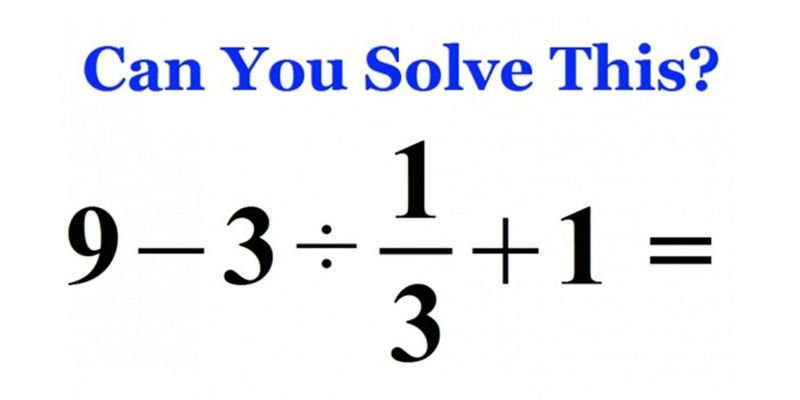 10 Soal Matematika yang Sempat Menghebohkan Dunia Maya. Kamu Cerdas Kalau Bisa Menjawabnya!