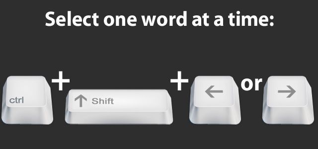 Shortcut keyboard