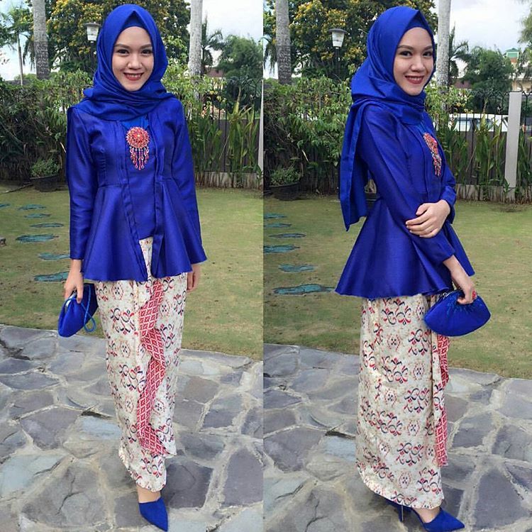 model kebaya kutu baru modern hijab