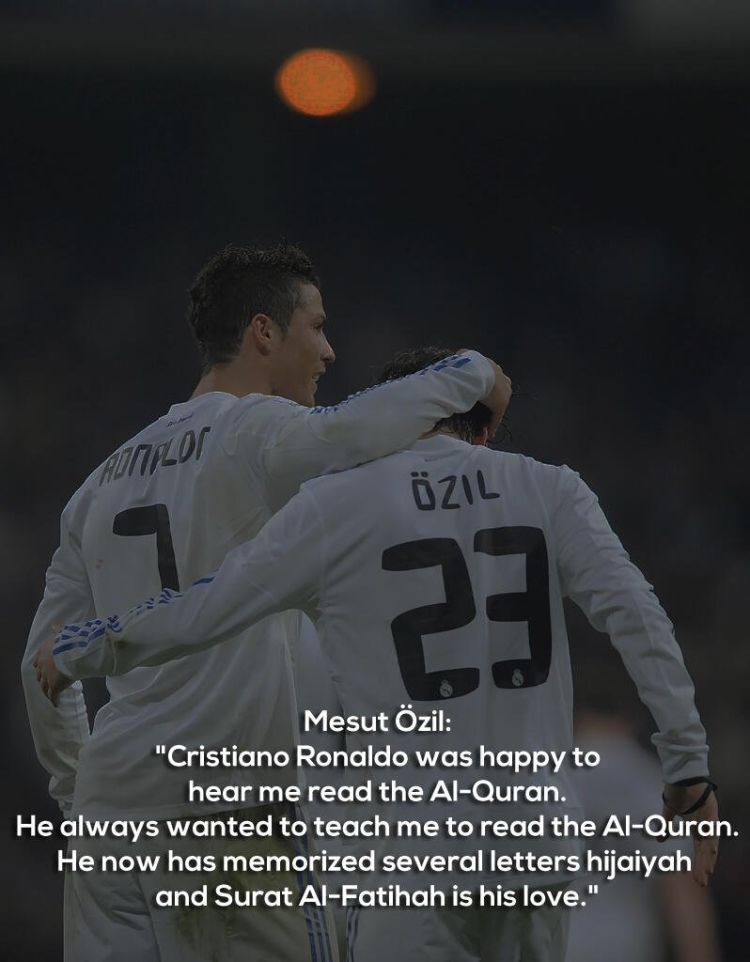 Ozil soal membaca Quran