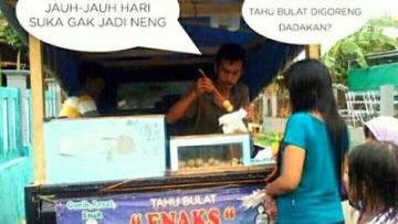 Kumpulan Meme Tahu Bulat yang Bikin Kamu Perang Batin, Antara Laper atau Pengen Ngetawain