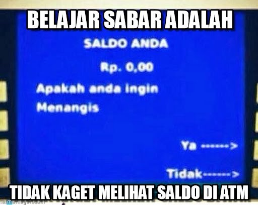 saldo akhir bulan