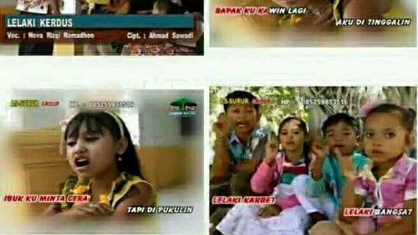 Nyanyi Lagu Dangdut yang Isinya Makian dan Ngomongin Selingkuh, Anak Ini Bikin Sedih Netizen :(