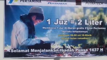 Yuk Jalan-jalan ke Ngawi. Baca Al Quran 1 Juz dapat Gratisan Pertamax 2 Liter Lho!