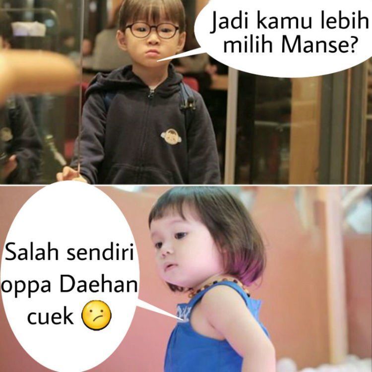 Daehan sampai marah