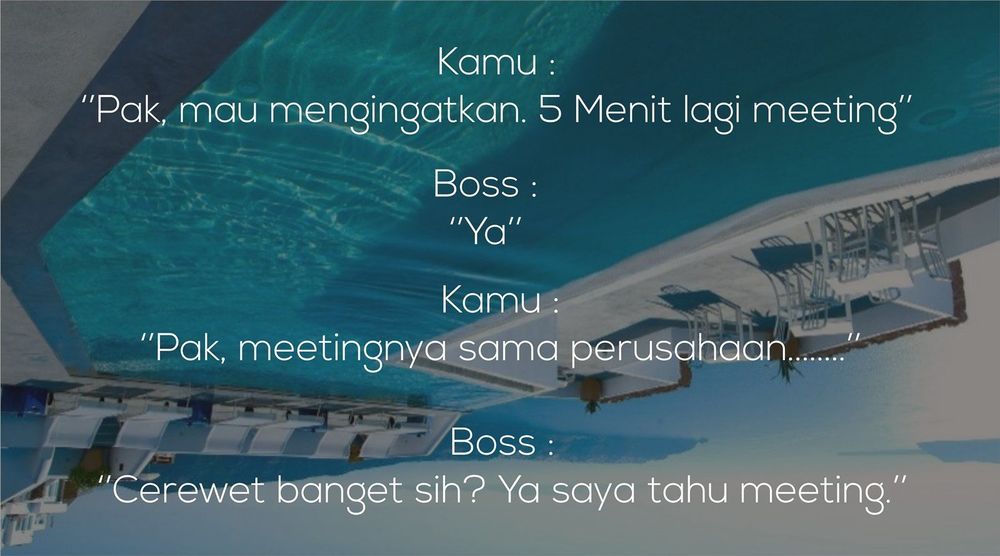 15 Percakapan dengan Bos-mu yang Ngehe Ini Mungkin yang Bikin Kamu Puas Nonton My Stupid Boss.