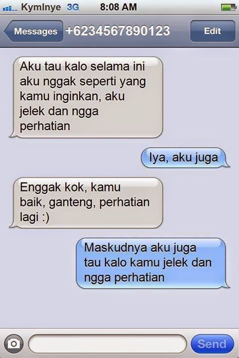 Iya, aku juga...