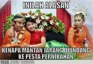 Mantan jangan di undang!