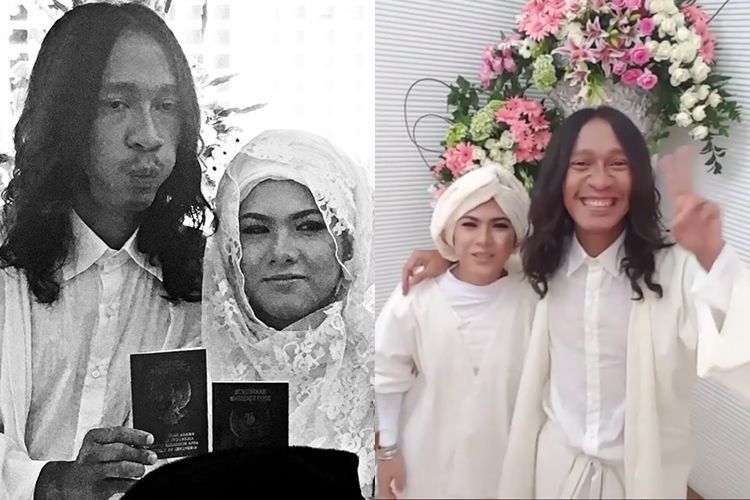 Sempat Diragukan Jenis Kelaminnya,  Mudah-mudahan Istri Aming Benar Seorang Wanita.