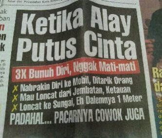 Putus cinta nih ye~