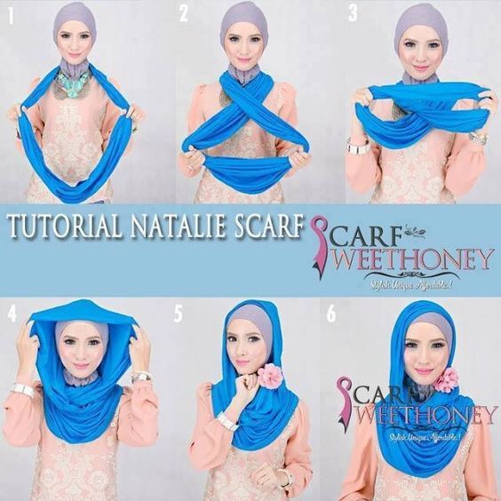 scarf infinity sebagai hijab