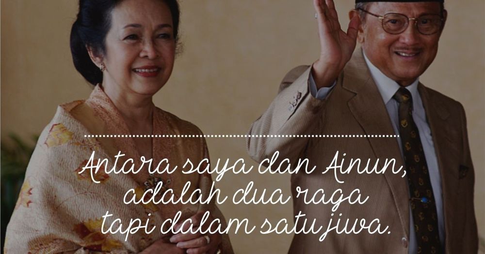 Simak  Quotes Asmara B J Habibie Teruntuk Ainun Ini Biar Kalian Mupeng Sama Cinta Sejati Mereka