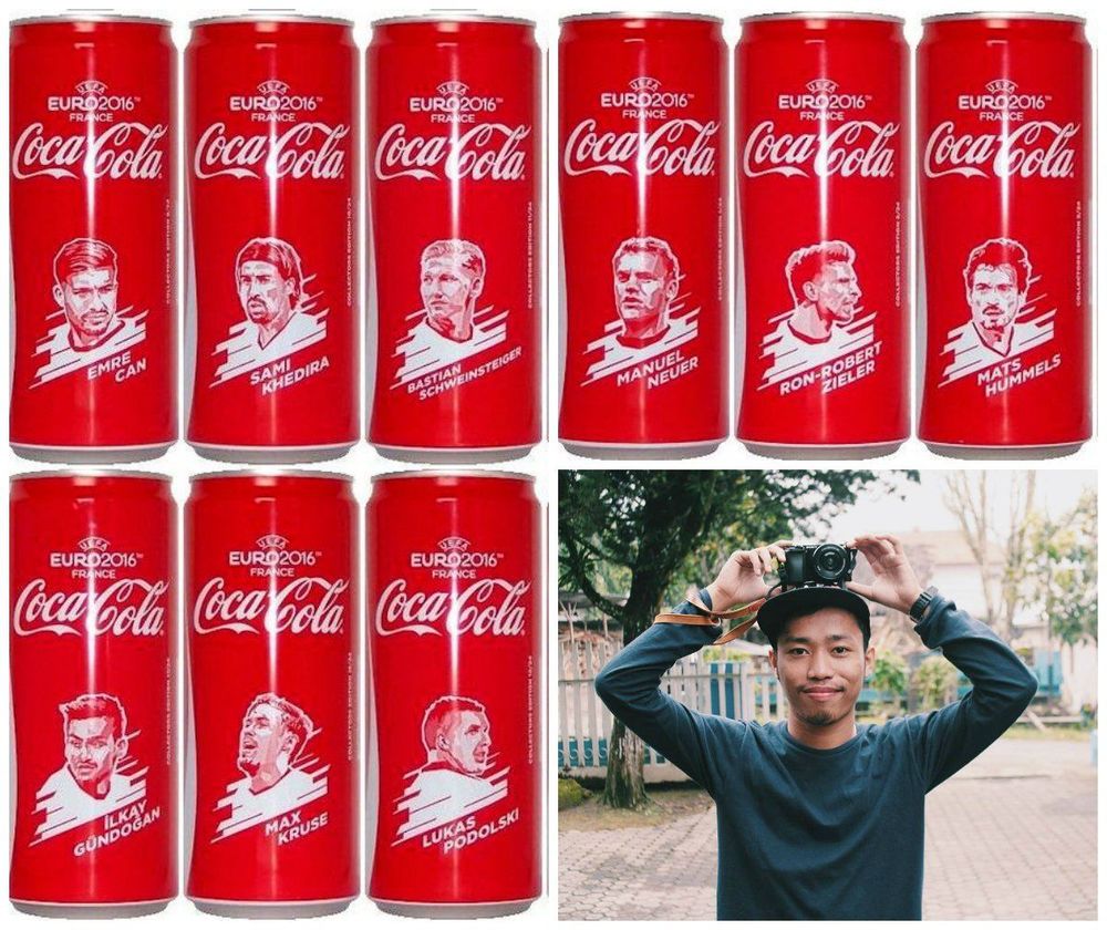 Wah, Ada Karya Indonesia di Euro 2016! Ini Dia, Ilustrator Coca-Cola Timnas Jerman yang Masih Mahasiswa