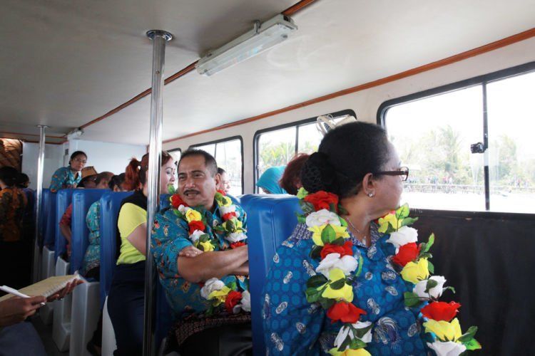 Ini mah menteri pariwisata saat ikut tour wisata tahun lalu