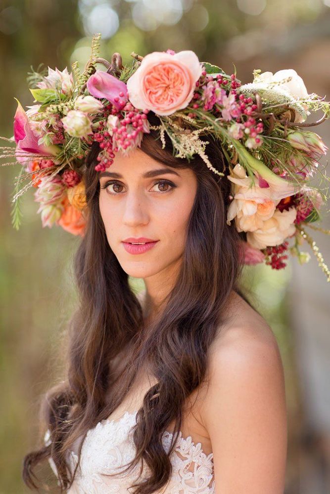 20 Inspirasi Mahkota Bunga atau Flower Crown Yang Cantique 