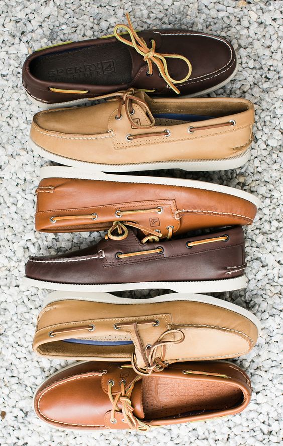 berbagai macam warna boat shoes