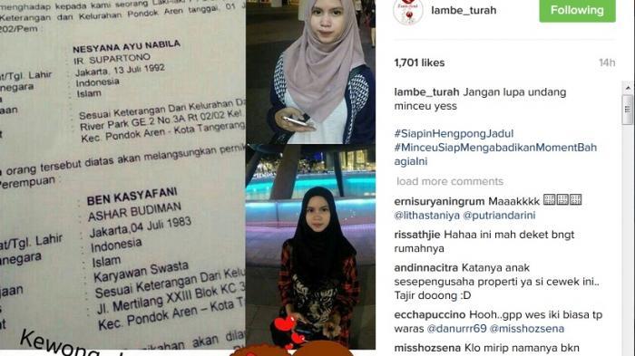 ini dia calon istri Ben - Nesyana Ayu Nabila