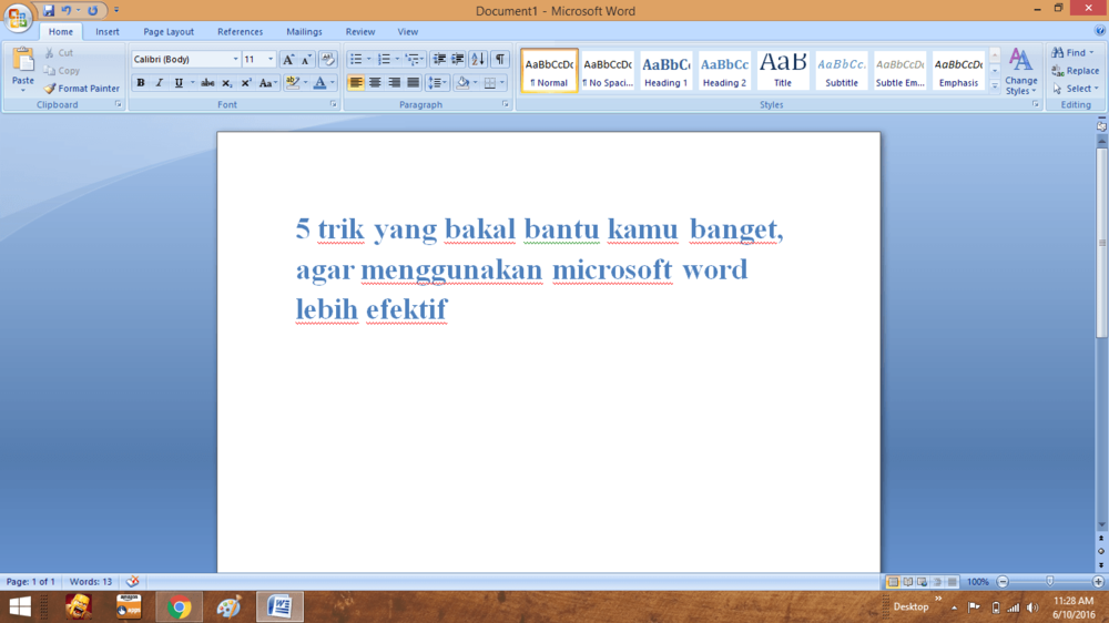 5  Trik yang Membuat Penggunaan Microsoft Word Lebih Efektif