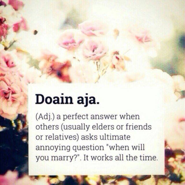 Doain aja :)